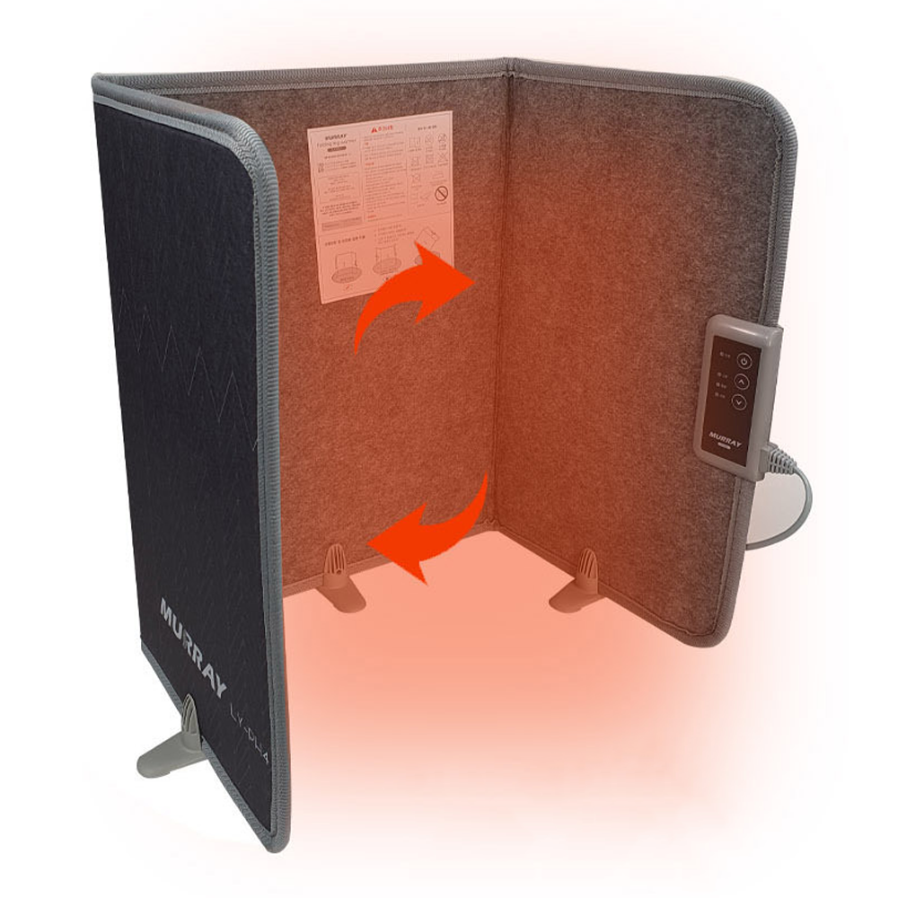 [머레이] 발열파티션 접이식워머 발난로 난방