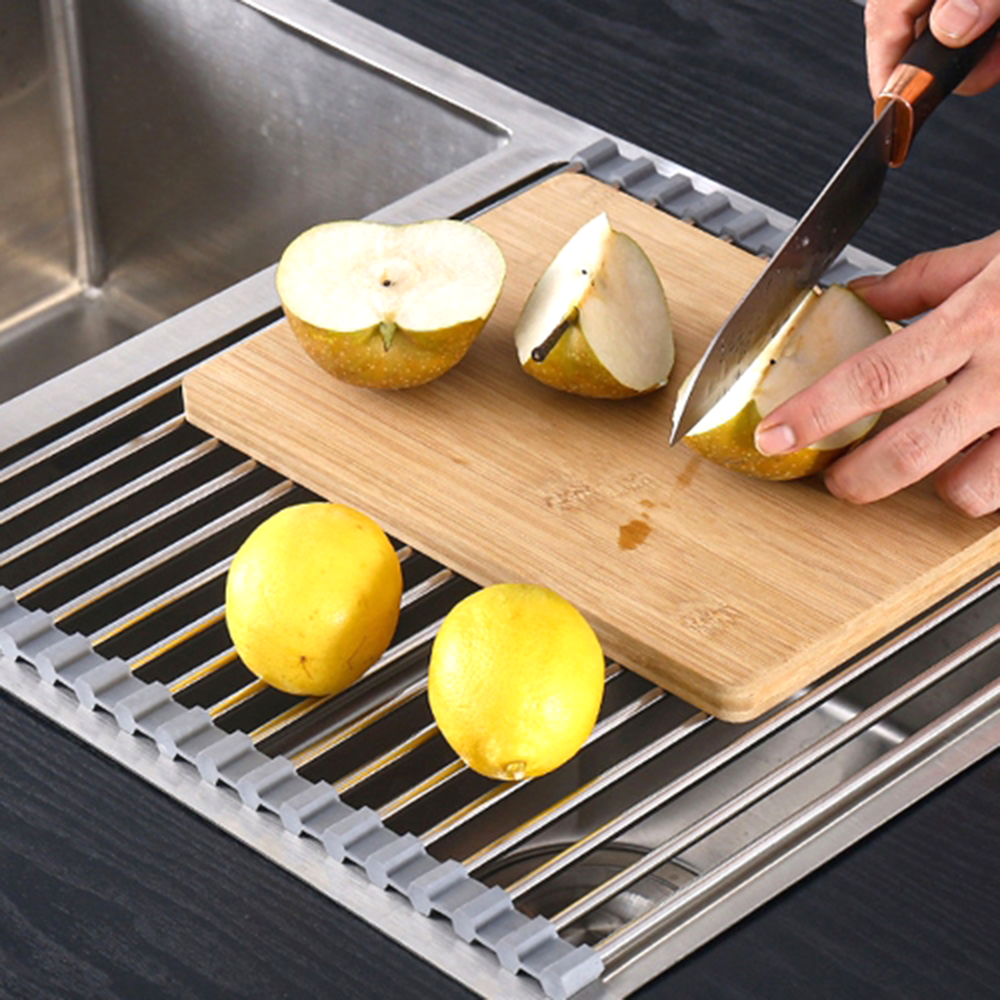 싱크대 롤매트 물빠짐 드라잉 식기건조대 2type 小 大