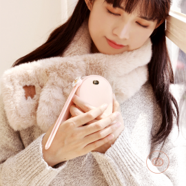 [아이리스] 양면발열 손난로 대용량보조배터리 10000mAh 전용충전기포함 핸드워머 3color