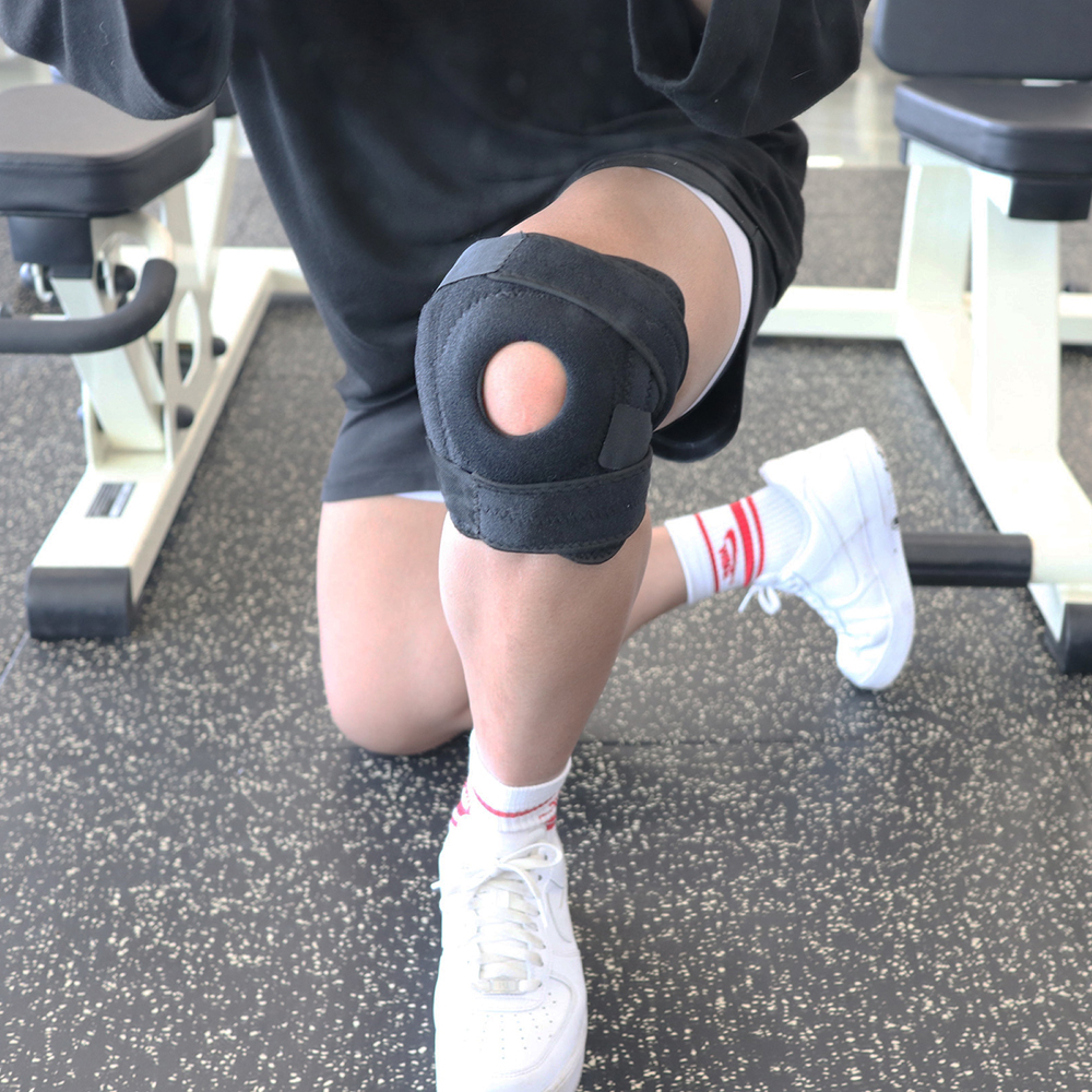 무릎연골보호대 슬개골보호대 흘러내리지않는스트랩 무릎통증예방