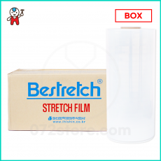 [일신화학공업주식회사] Bestretch 베스트레치필름 30Mic*500mm*1200M 1box(1roll) 자동식스트레치필름