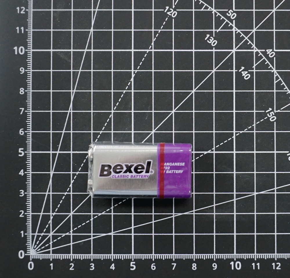 [BEXEL 벡셀] 6F22 9V 망간 건전지