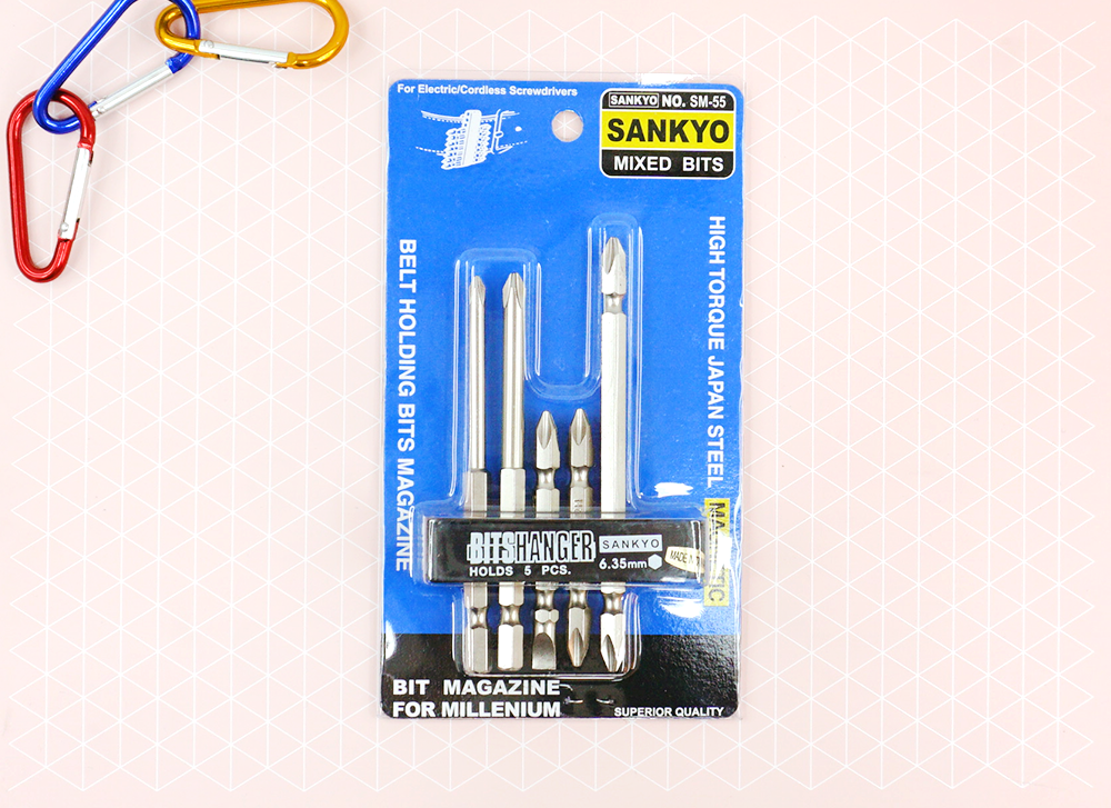 [SANKYO 산쿄] SM-55 드라이버비트날세트 5P