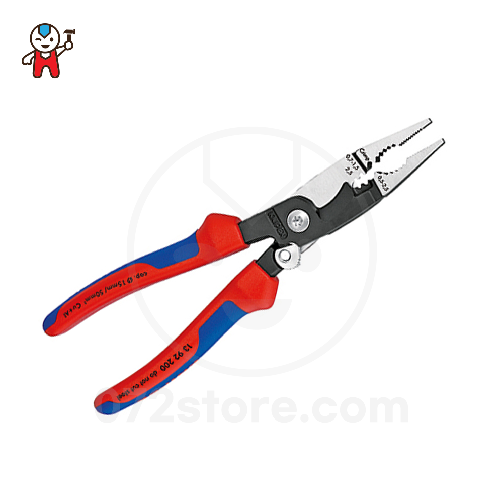 [KNIPEX 크니펙스] 13 92 200 SB(전기설비용) 플라이어(전기설비용)