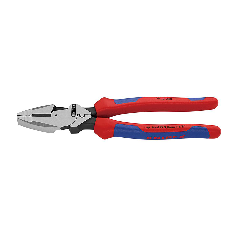 [KNIPEX 크니펙스] 09 12 240 SB (9.5인치) 압착펜치