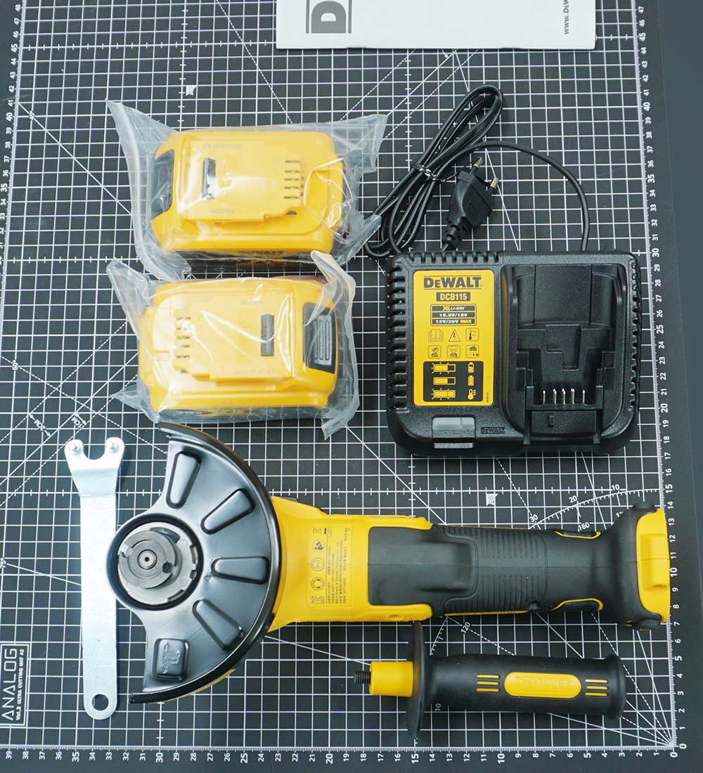 [DEWALT 디월트] DCG405P2 충전그라인더 배터리2개풀세트