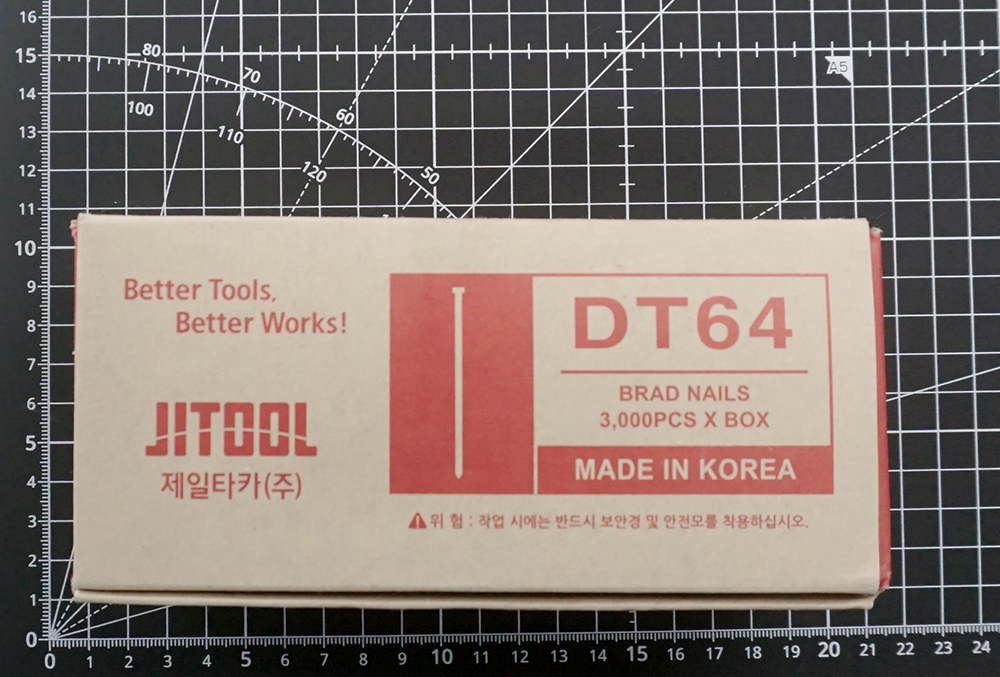 [제일타카㈜] DT64 목재목공용 타카핀 3000pcs
