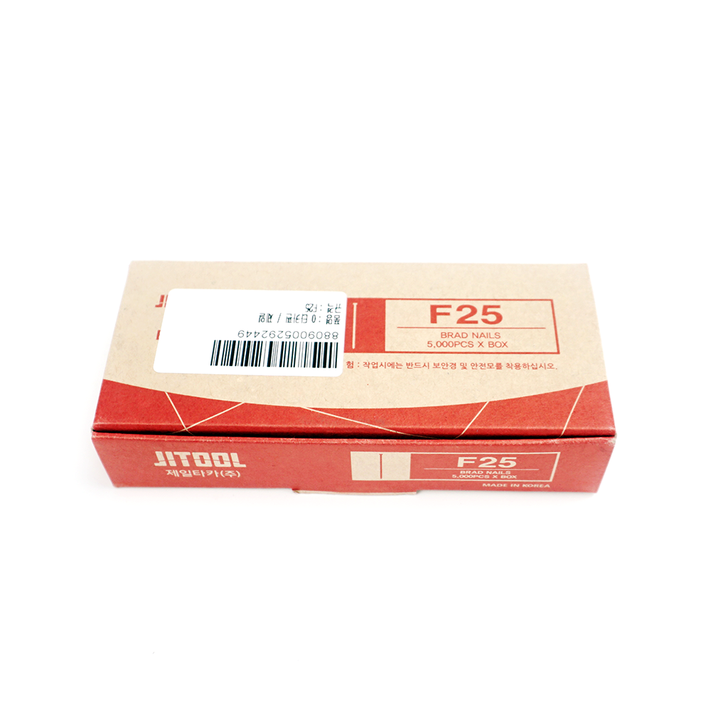 [제일타카㈜] F25 목재목공용 타카핀 못 5000pcs