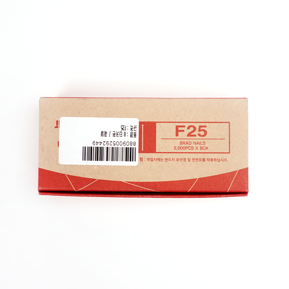 [제일타카㈜] F25 목재목공용 타카핀 못 5000pcs