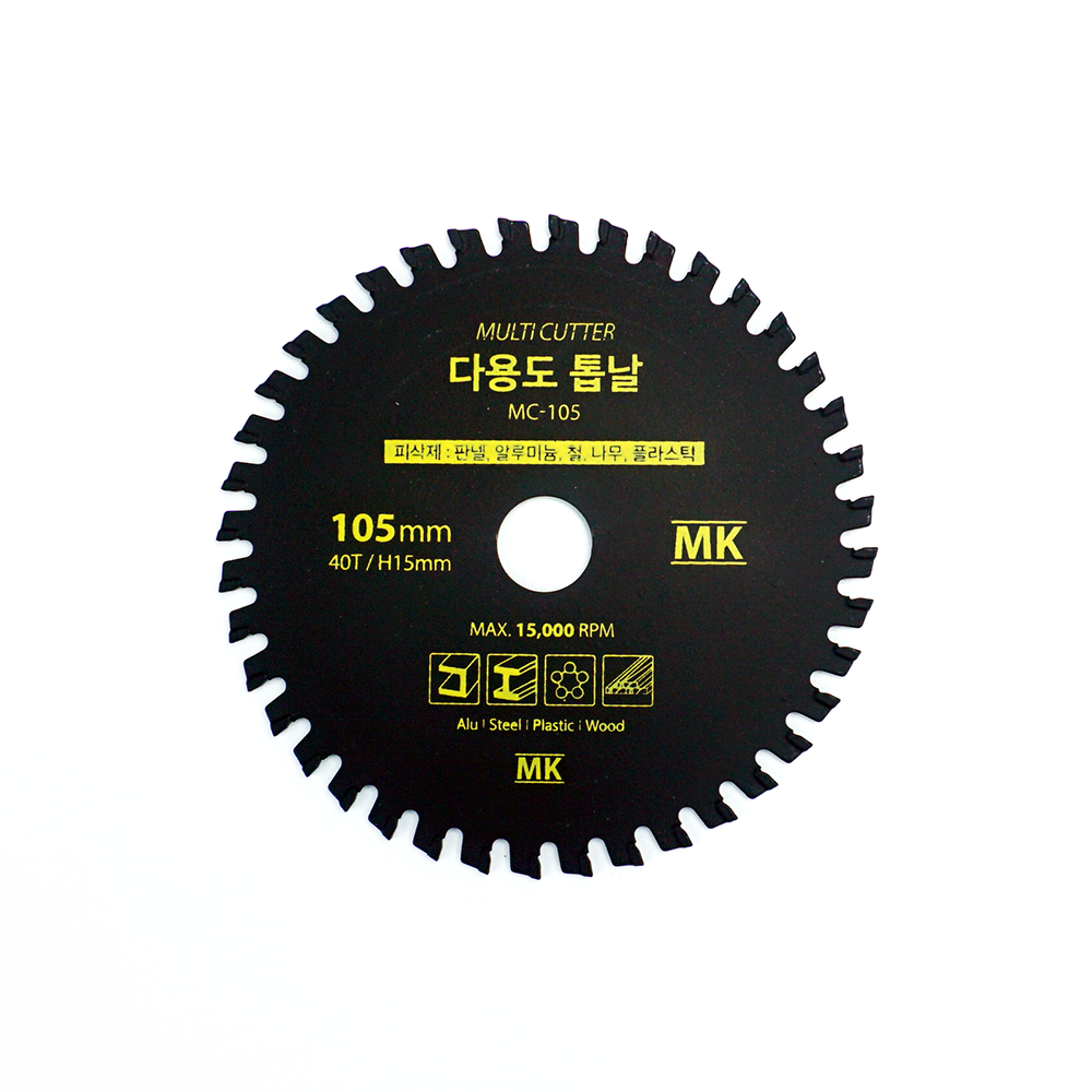 [MK 엠케이] MC-105 다용도원형날 4inch(105mm)