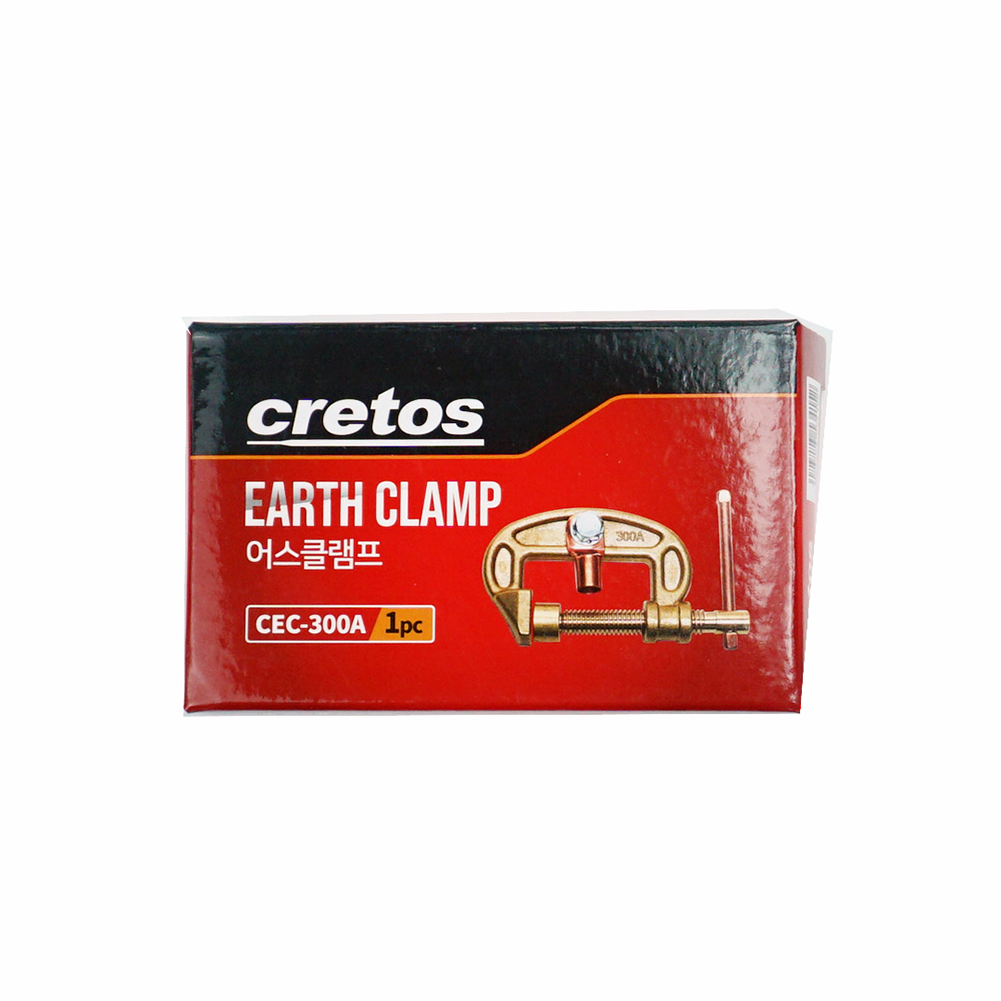 [CRETOS 크레토스] CEC-300A 어스클램프 1pc