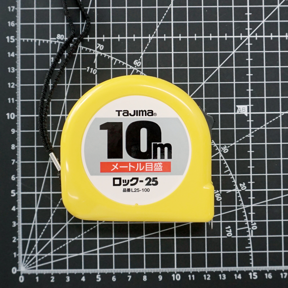 [TAJIMA 타지마] L25-100 줄자 10mx25mm