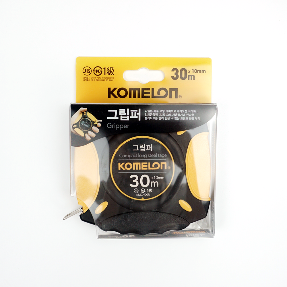 [KOMELON 코메론] KMC-900R 그립퍼 스틸줄자 30mx10mm